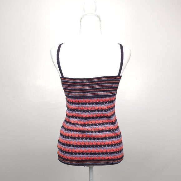 M MISSONI Multicolored Knit Sleeveless Tank Top - Picture 6 of 13